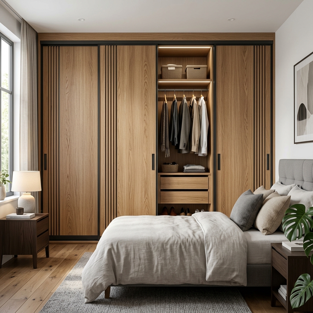 Maximize Space: Smart Wardrobe & Storage Designs